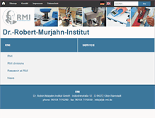 Tablet Screenshot of dr-rmi.de